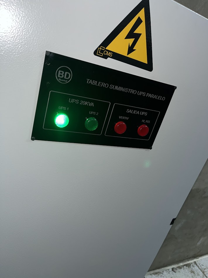 Tablero suministro UPS paralelo BD Electrical